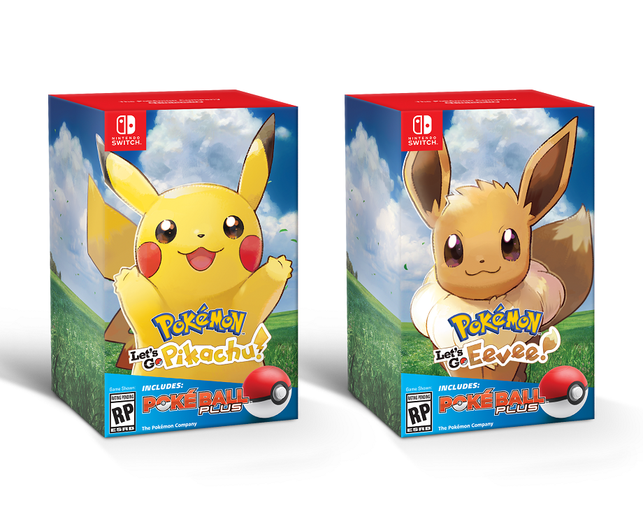 pokemon let's go pikachu plus pokeball plus nintendo switch