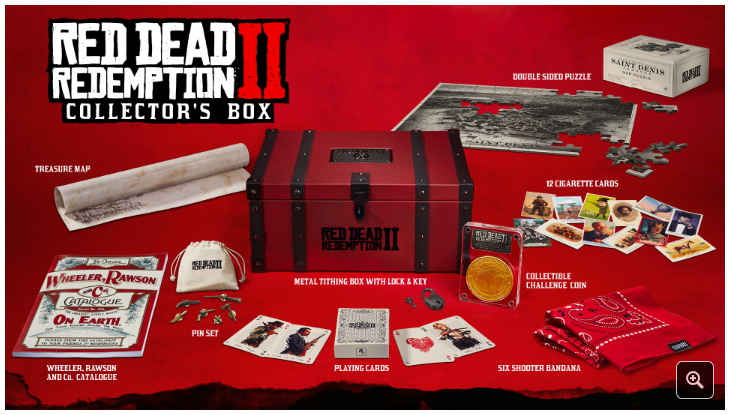 Red Dead Redemption 2 Special Edition, Ultimate Edition, and Collector's Box Announced by Rockstar Games