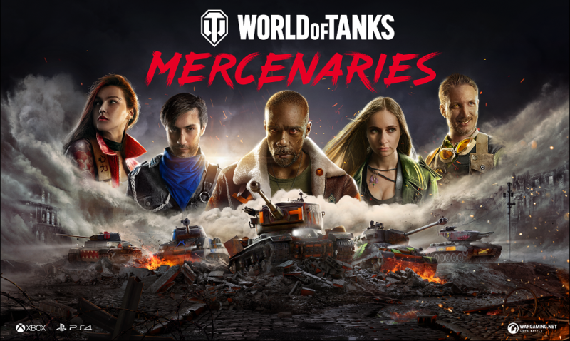 WORLD OF TANKS: MERCENARIES Revealed Exclusively for Xbox One, Xbox 360, and PS4