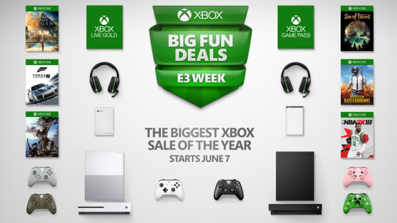 Xbox Biggest Sale of the Year Starts June 7 Just in Time for E3 2018