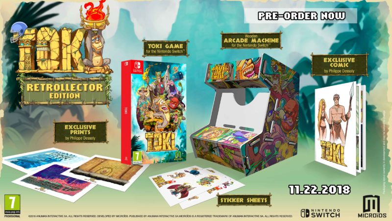 TOKI Heading to Nintendo Switch Nov. 22, Retrollector Edition Unveiled