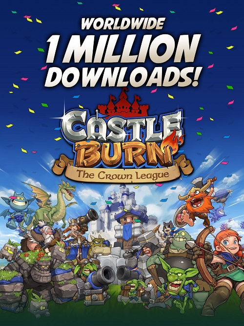 CASTLE BURN Celebrates #1 Card Game Ranking and One Million Player Milestones with Free Giveaways