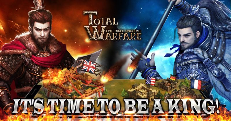 Total Warfare: Epic Three Kingdoms Available Now on Mobile Devices