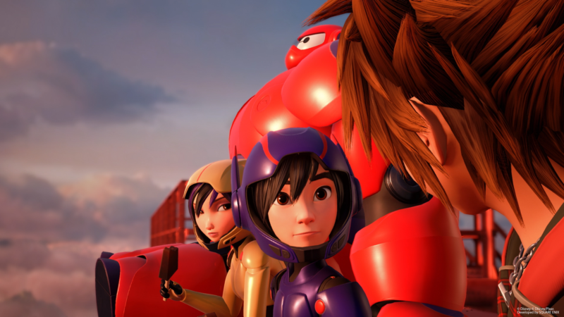 KINGDOM HEARTS III Gives First Look of Beloved Walt Disney Animation Studios BIG HERO 6 World