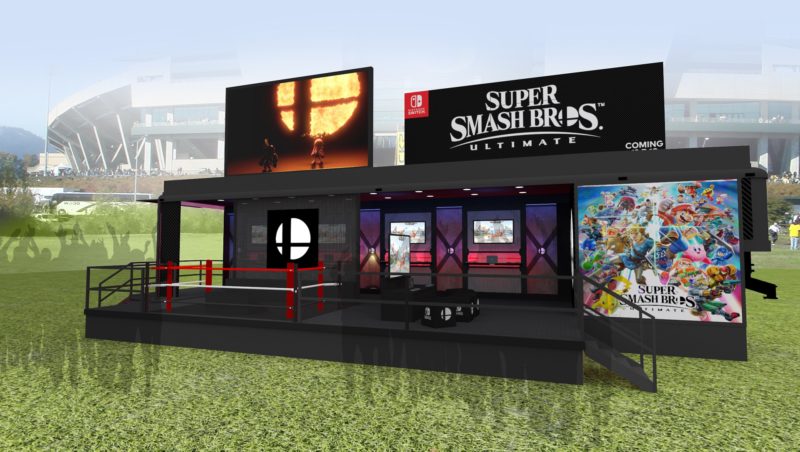 Nintendo Partners with the Tailgate Tour to Bring Super Smash Bros. Ultimate to Colleges this Fall