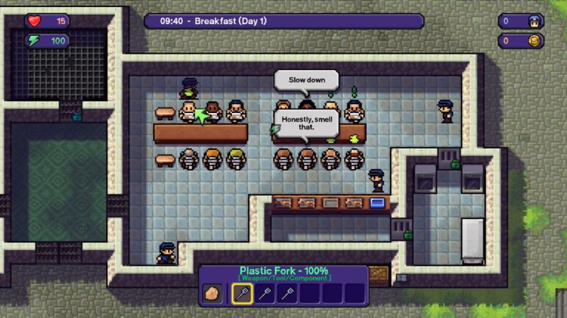 switch escapists 2 craft from inventory