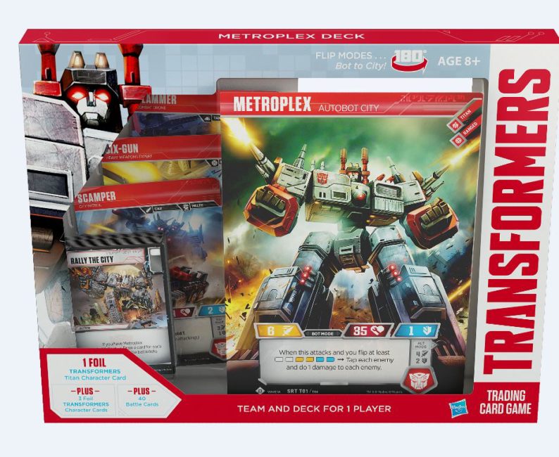 TRANSFORMERS Trading Card Game Now Available from Hasbro and Wizards of the Coast