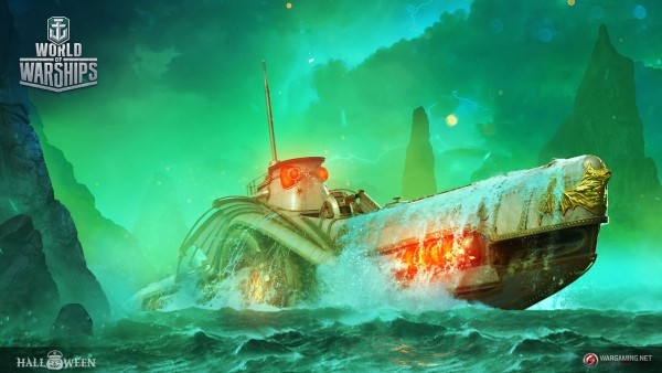 WORLD OF WARSHIPS Terror of the Deep Submarine Halloween Event Starts Today