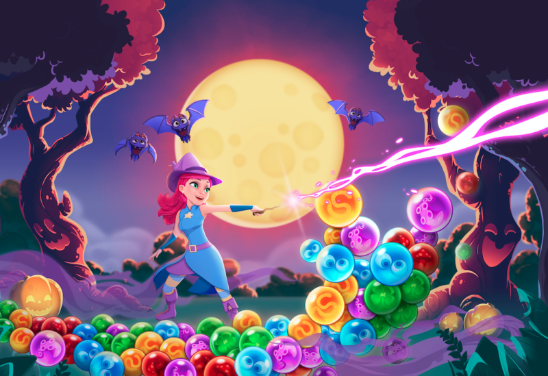 CANDY CRUSH FRIENDS SAGA and BUBBLE WITCH 3 SAGA Announce Halloween Event