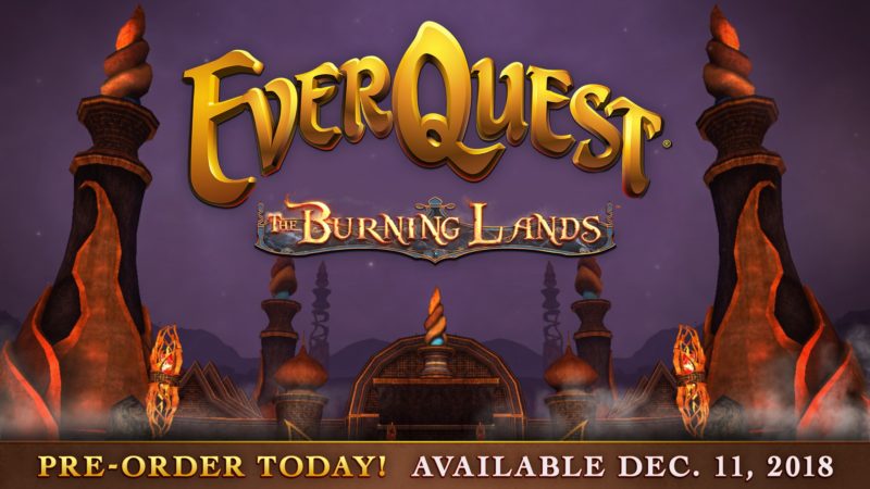EverQuest The Burning Lands Expansion Releases Dec. 11, Beta Now Available with Pre-Order