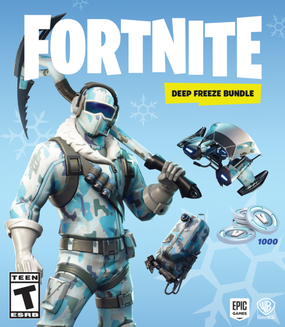 WARNER BROS. INTERACTIVE ENTERTAINMENT and EPIC GAMES Partner to Distribute FORTNITE: DEEP FREEZE BUNDLE