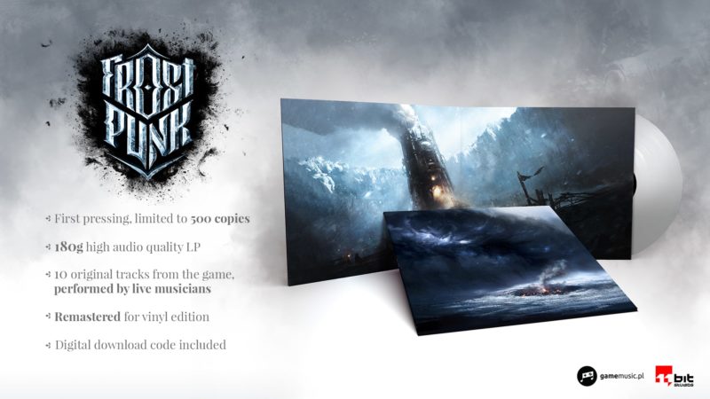 FROSTPUNK Original Soundtrack to Get an Extremely Limited Edition Vinyl Pressing on Oct. 26