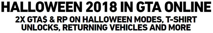 Halloween 2018 in GTA Online Event Details