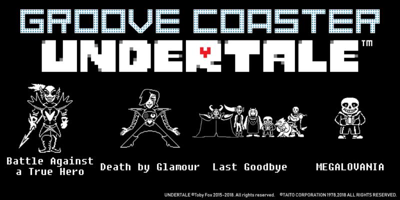 GROOVE COASTER Adds UNDERTALE DLC Bundle to Steam