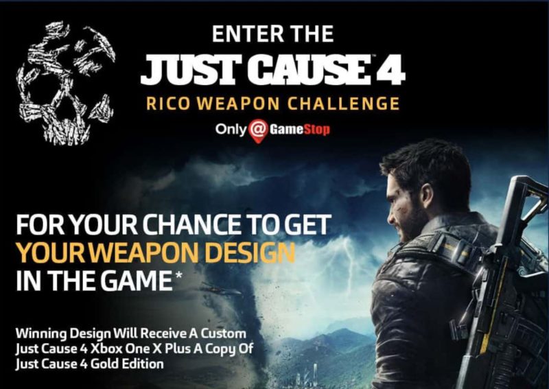 JUST CAUSE 4 Rico Weapon Challenge - Get Your Weapon Design in the Game
