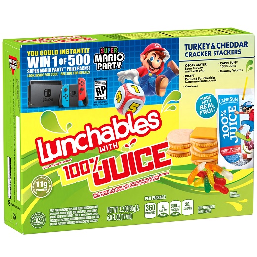 Nintendo Throws a Super Mario Party with Lunchables This Fall