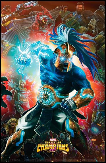 MARVEL CONTEST OF CHAMPIONS Reveals Original Character ÆGON at New York Comic-Con