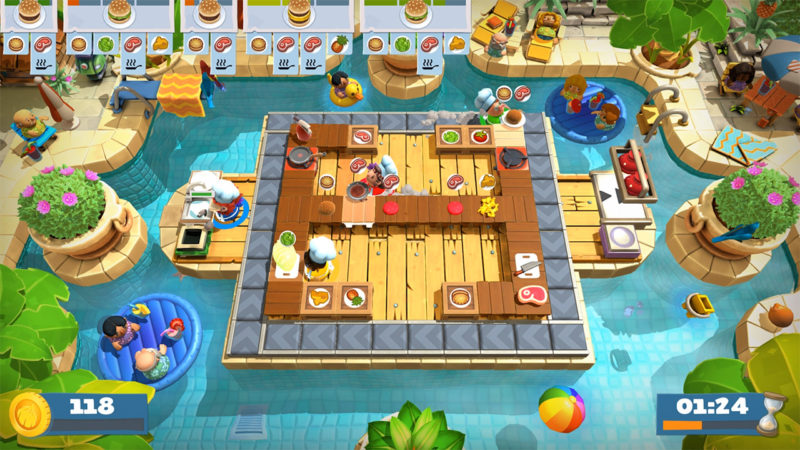 OVERCOOKED 2 Surf 'n' Turf DLC Now Available for Consoles and PC