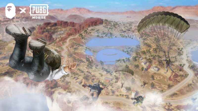 PUBG MOBILE Partners with A BATHING APE