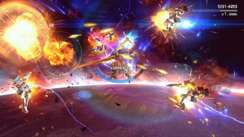 ASTEBREED Dramatic Robot Action Shooting Game Now Available on Nintendo eShop