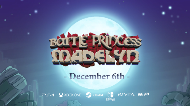 BATTLE PRINCESS MADELYN Releasing on Consoles and PC Dec. 6