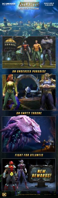 DC Universe Online Makes a Splash Today with Atlantis in Newest Episode