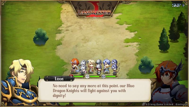 LANGRISSER Mobile Game Closed BETA has Begun