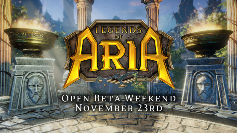 LEGENDS OF ARIA Invites You to Enjoy the Open Beta after Turkey