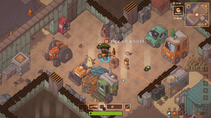 RAPTURE REJECTS Top Down Isometric Last Man Standing Game by tinyBuild Now Out on Steam this Week