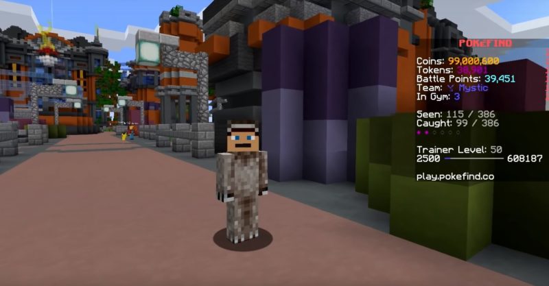 PokéFind Announces First Blockchain Character to be Playable in Minecraft on War of Crypto