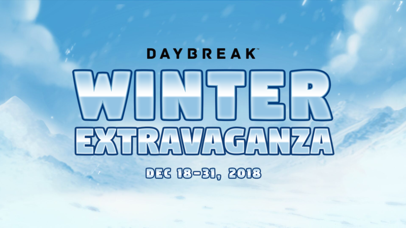 ‘Tis the Season for Daybreak Games’ Winter Extravaganza Special Offers