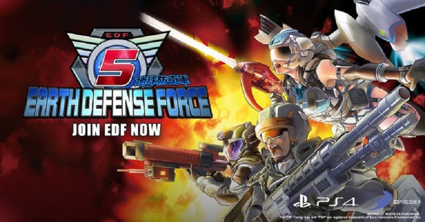 EARTH DEFENSE FORCE 5 Review for PlayStation 4