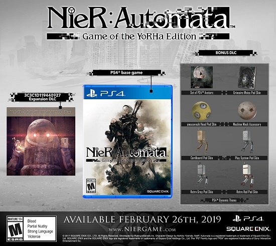 NieR:Automata Game of the YoRHa Edition Returns Feb. 26