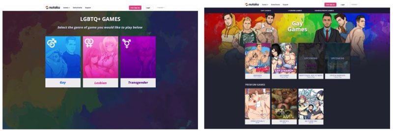 NUTAKU: Adult Gaming Gets Inclusive Upgrade by Launching Independent LGBTQ+ Games Section
