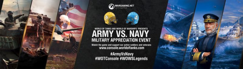 Wargaming to Host Special Event for US Veterans and Active Soldiers During 2018 Army vs. Navy Game