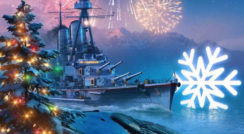 WORLD OF WARSHIPS Releases New Year's Update with New Ships, Missions, and More