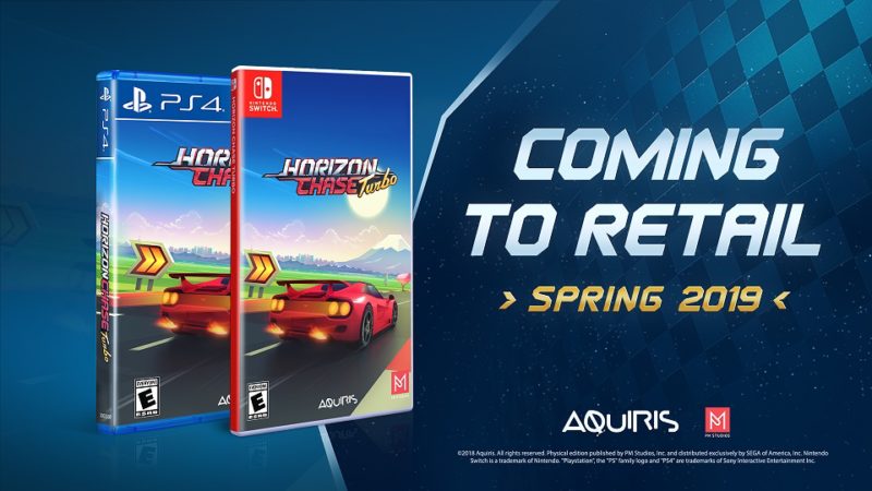 HORIZON CHASE TURBO High-Speed Arcade Racer Heading to North American Retail this Spring