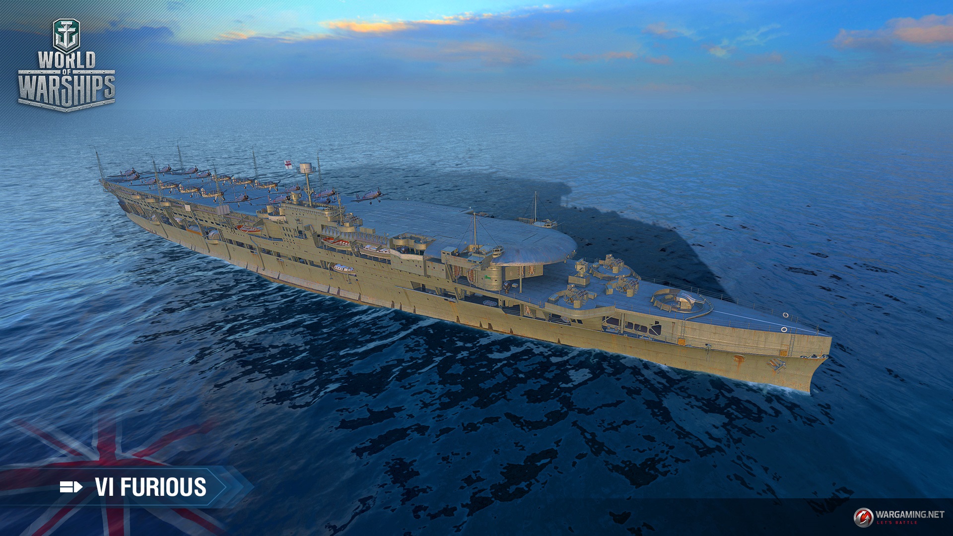 carrier in world of warships after latest update gameplay