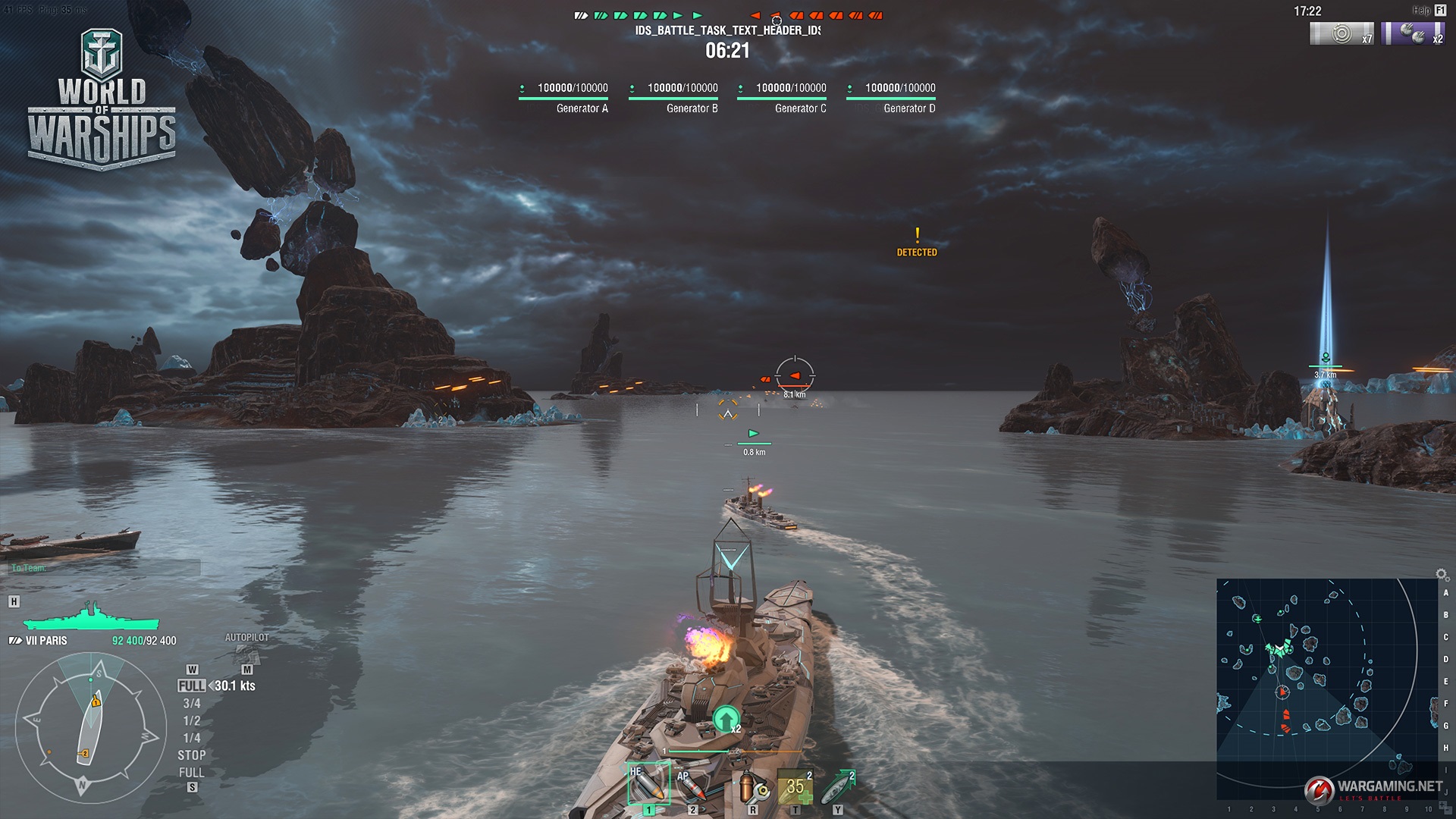 how to play space battles in world of warships