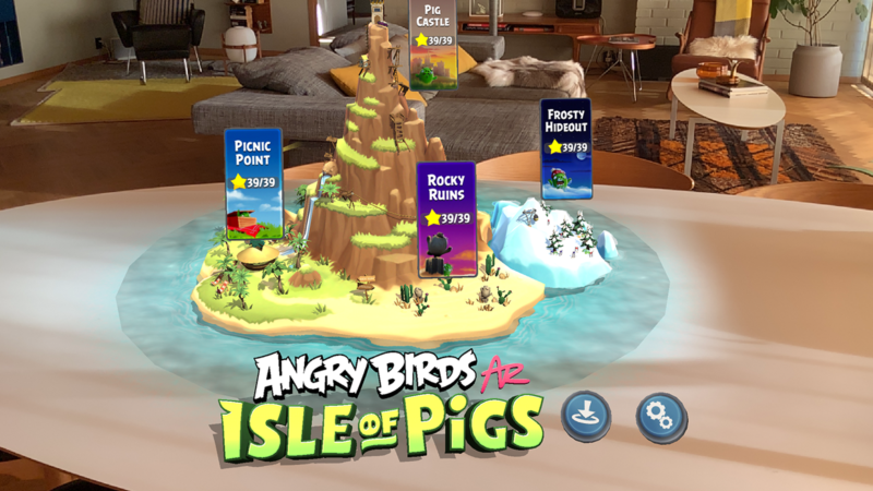 Angry Birds AR: Isle of Pigs Review for iOS