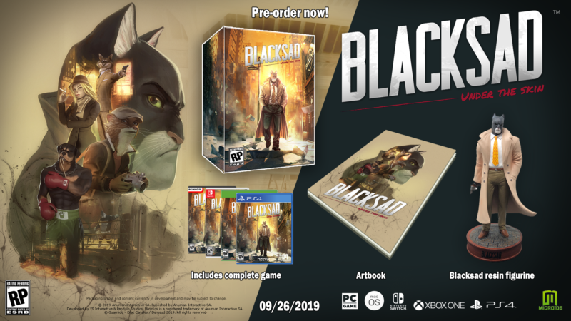 BLACKSAD: Under the Skin Releasing for PC and Consoles Sept. 26