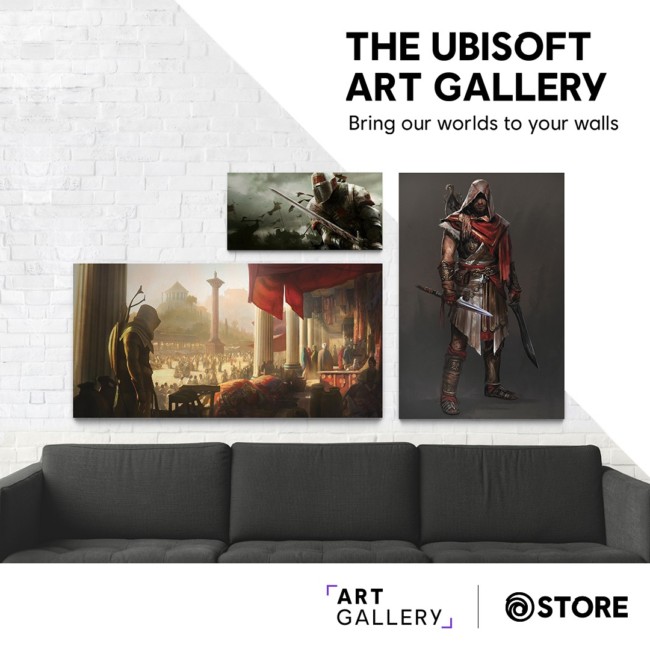 The Ubisoft Art Gallery New Online Store Opens Today