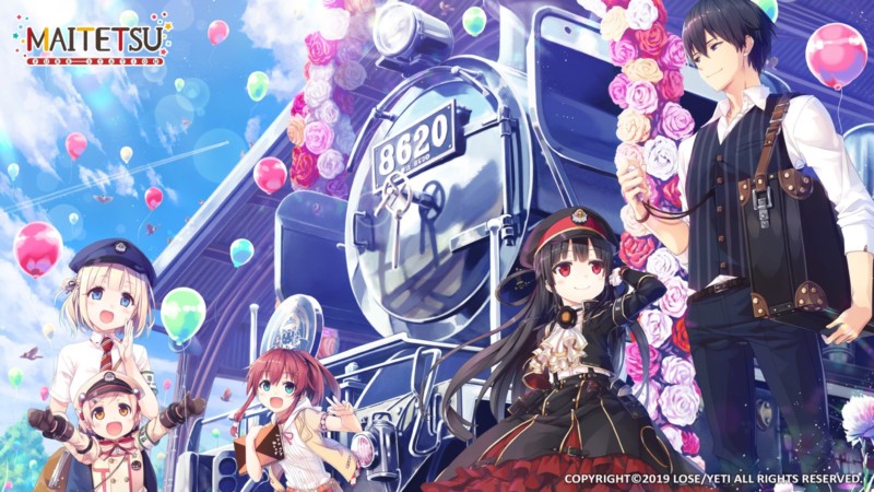 Maitetsu-Pure Station Visual Novel Heading to Nintendo Switch and PlayStation 4