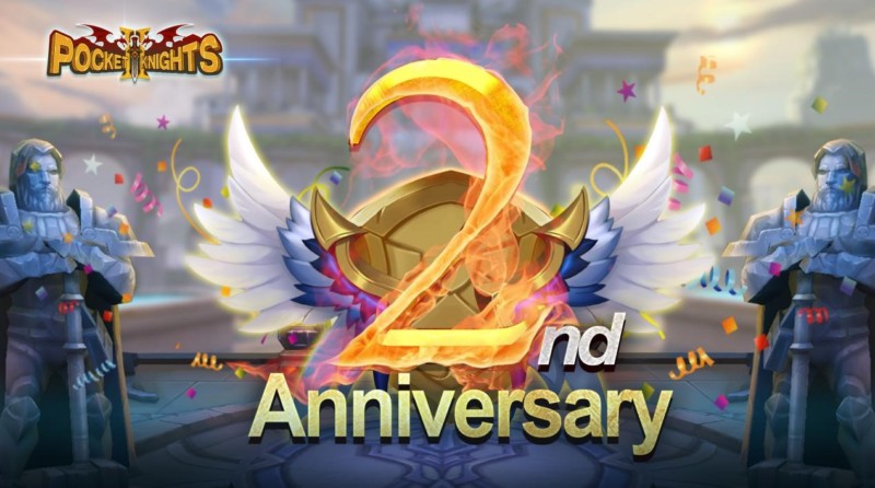 Pocket Knights 2 Celebrates Second Anniversary with Surprise Events and Major Updates