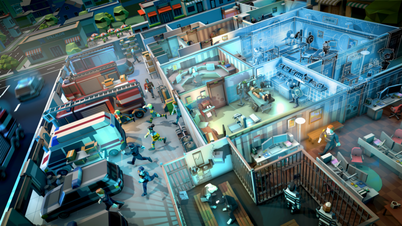 Rescue HQ – The Tycoon Launches Today on Steam