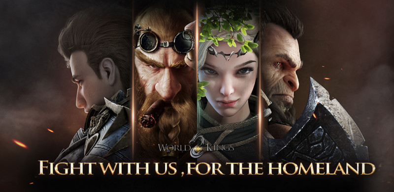 WORLD OF KINGS 3D Western Fantasy MMORPG Announced for Mobile, Pre-Register Now