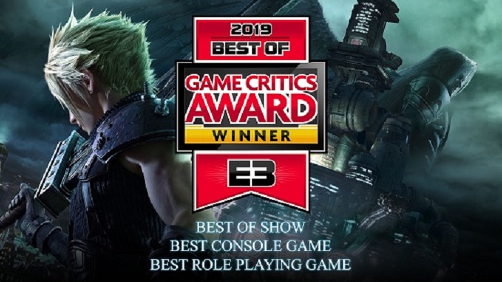 Final Fantasy VII Remake Named Best of Show by E3 2019 Game Critics Awards