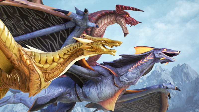 GALERIDER Dragon-riding Rail Shooter Heading to iOS July 11 - Gaming Cypher