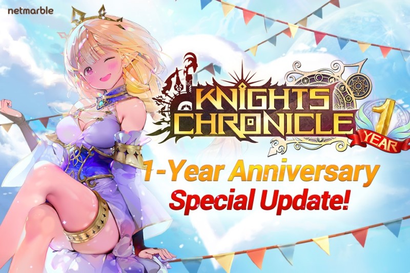 KNIGHTS CHRONICLE Anime-Inspired Mobile RPG Celebrates First-Year Anniversary with Fan-Favorite Events