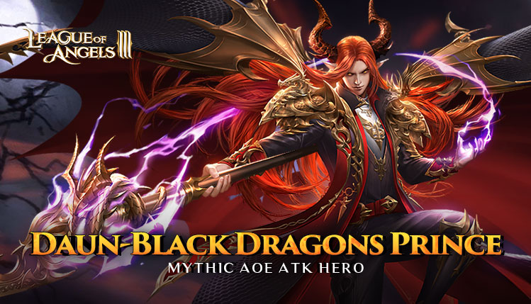 LEAGUE OF ANGELS III Welcomes Daun, Prince of the Black Dragons, Angel Pass Gets Makeover